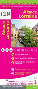 R05: Alsace-Lorraine Map - 1:250,000
