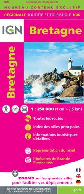 R06: Bretagne Map - 1:250,000