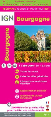 R09: Bourgogne Map - 1:250,000