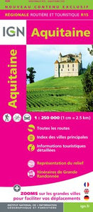 R15: Aquitaine Map - 1:250,000