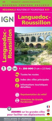 R17: Languedoc-Rousillon - 1:250,000
