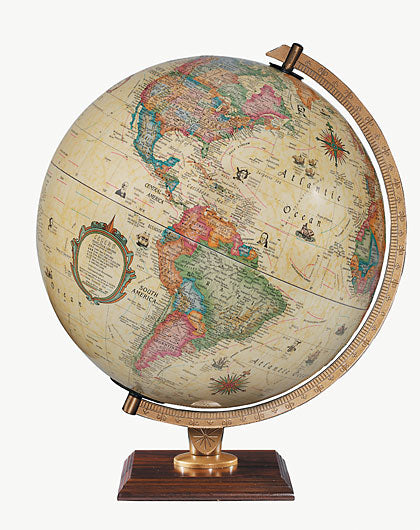 Globe 30cm Carlyle Illuminated