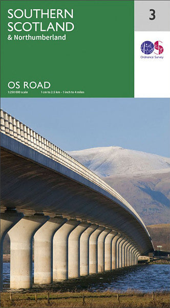 OS Road 3 - Southern Scotland & Northumberland