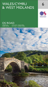 OS Road 6 - Wales/Cymru & the West Midlands