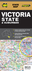 Victoria - UBD State and Suburban Map